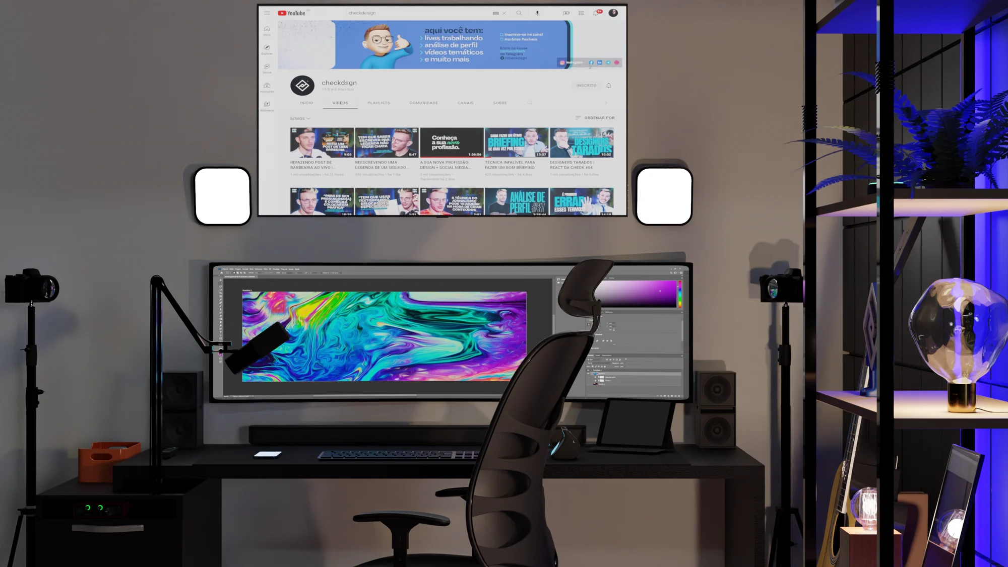 Render do projeto CHECKDSGN